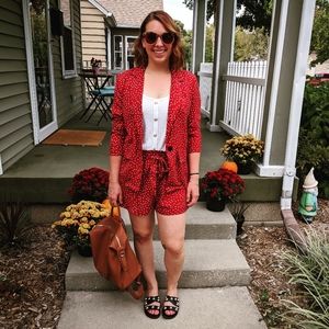 Two piece short set